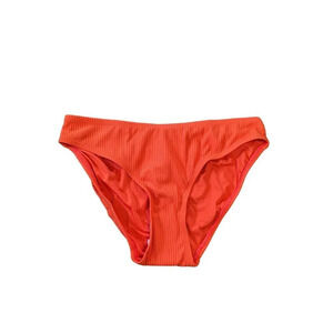 Andie Swim Bikini Rib Bottom Siren Orange Size Small